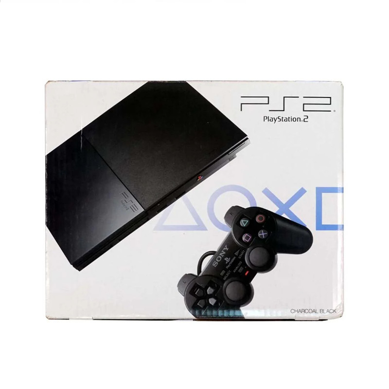 (Pre-Owned) Sony PlayStation 2 Slim Console - Black - ريترو